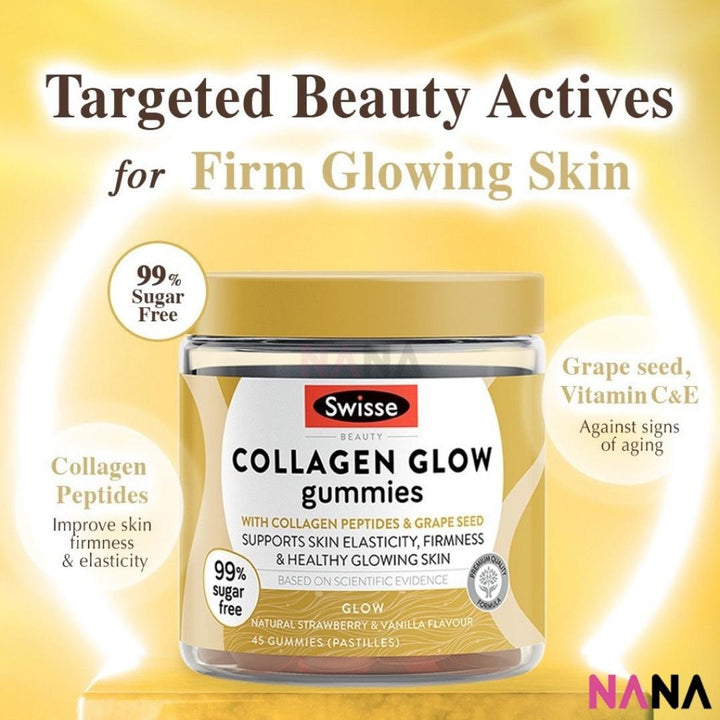 Swisse Beauty Collagen Glow Gummies 45 Gummies x 2 - NANA MALL