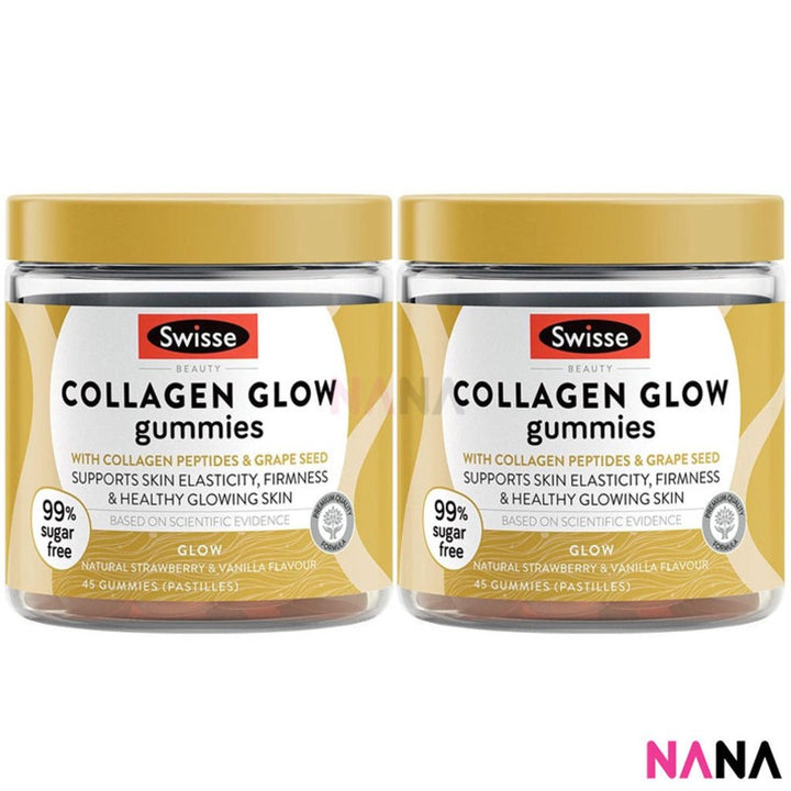 Swisse Beauty Collagen Glow Gummies 45 Gummies x 2 - NANA MALL