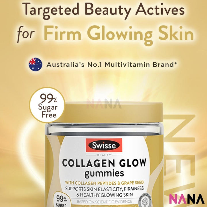 Swisse Beauty Collagen Glow Gummies 45 Gummies x 2 - NANA MALL
