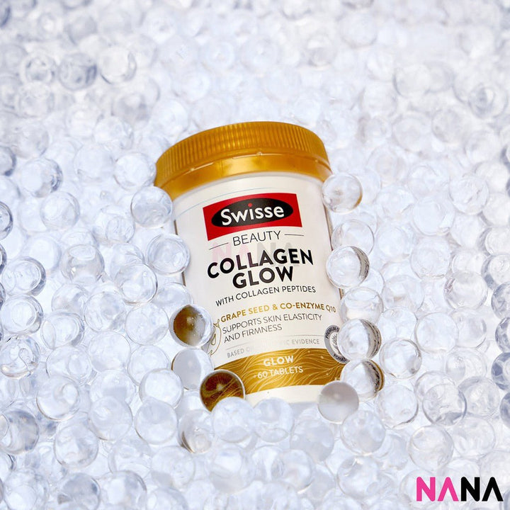 Swisse Beauty Collagen Glow With Collagen Peptides 60 Tablets 胶原蛋白 水光片 - NANA MALL