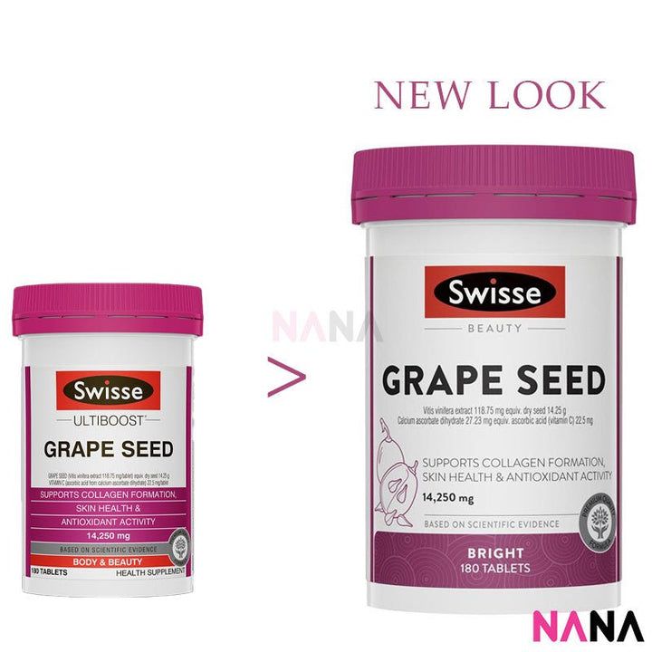 Swisse Beauty Grape Seed 14,250mg 180 Capsules - NANA MALL