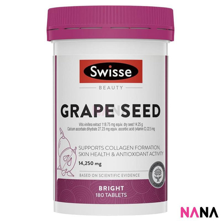Swisse Beauty Grape Seed 14,250mg 180 Capsules - NANA MALL