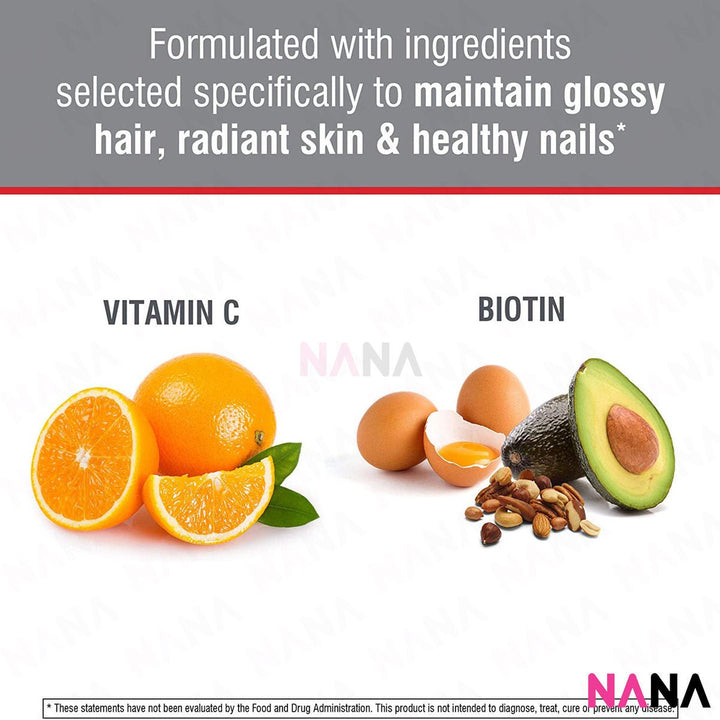 Swisse Beauty Hair Skin Nails+ 100 Capsules - NANA MALL