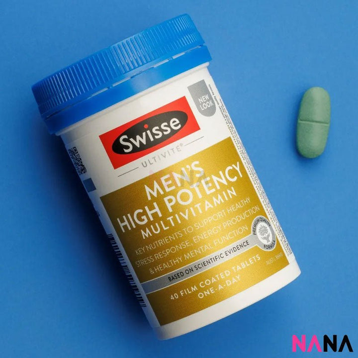 Swisse Men's High Potency Multivitamin 40 Tablets - NANA MALL