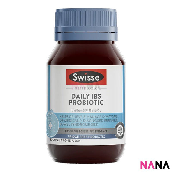 Swisse Ultibiotic Daily IBS Probiotic 30 Capsules - NANA MALL