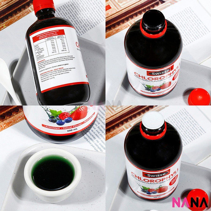 Swisse Ultiboost Chlorophyll Mixed Berry 500ml Nutritional Supplements Swisse 