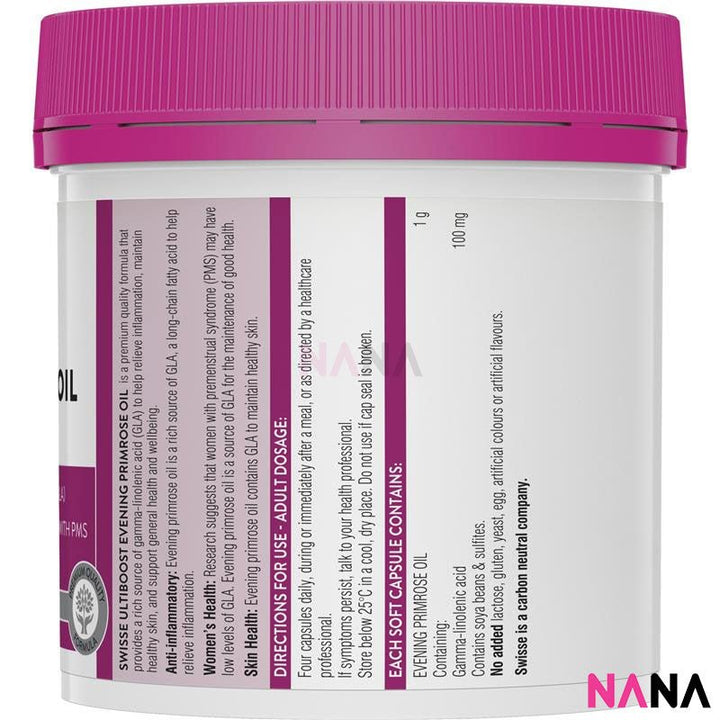 Swisse Ultiboost Evening Primrose Oil 200 Capsules - NANA MALL
