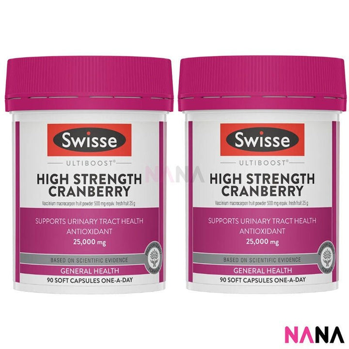 Swisse Ultiboost High Strength Cranberry 90 Capsules x2 - NANA MALL