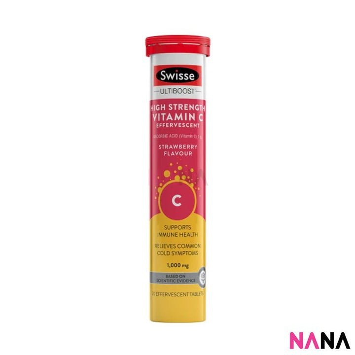 Swisse Ultiboost High Strength Vitamin C 1000mg Effervescent 60 tablets - NANA MALL