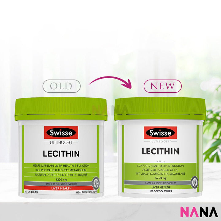 Swisse Ultiboost Lecithin 1200mg 150 Capsules - NANA MALL