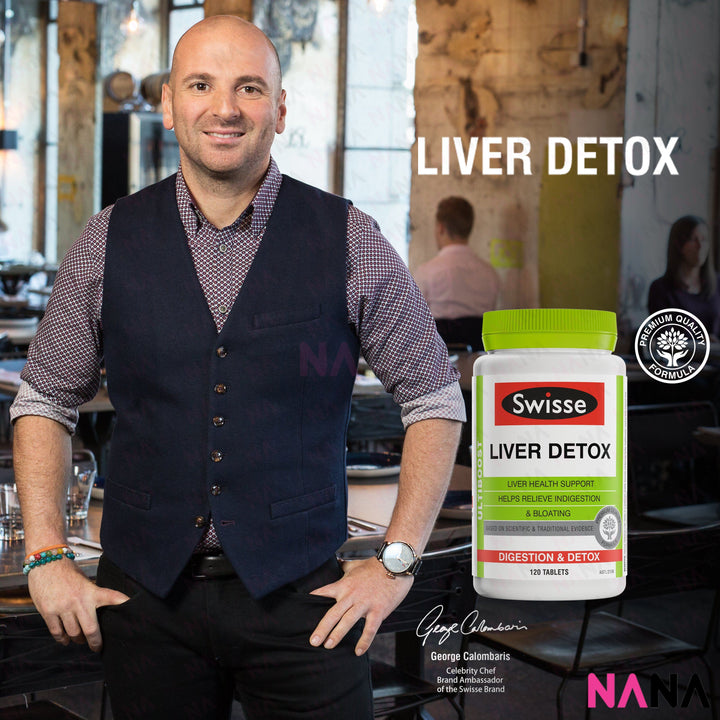 Swisse Ultiboost Liver Detox 120 Tablets Nutritional Supplements Swisse 
