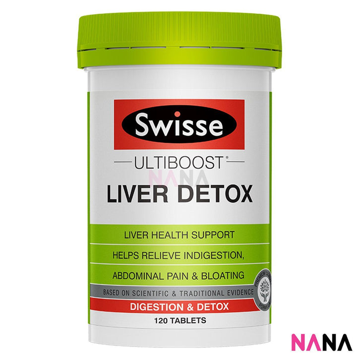 Swisse Ultiboost Liver Detox 120 Tablets Nutritional Supplements Swisse 