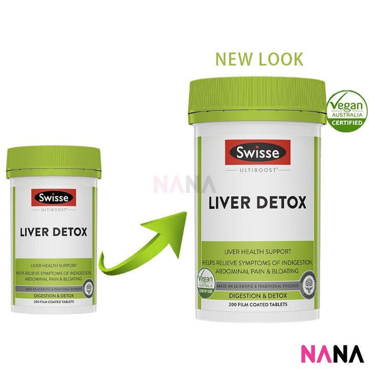 Swisse Ultiboost Liver Detox 200 Tablets x2 - NANA MALL