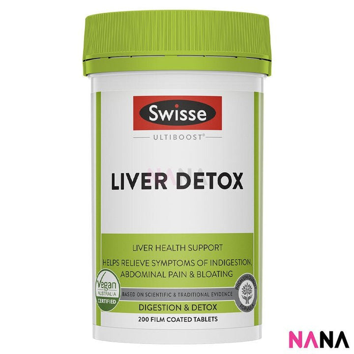 Swisse Ultiboost Liver Detox 200 Tablets x2 - NANA MALL