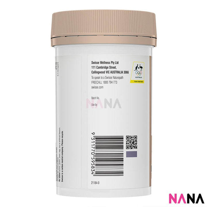 Swisse Ultiboost Magnesium, Calcium + D3 120 Capsules - NANA MALL