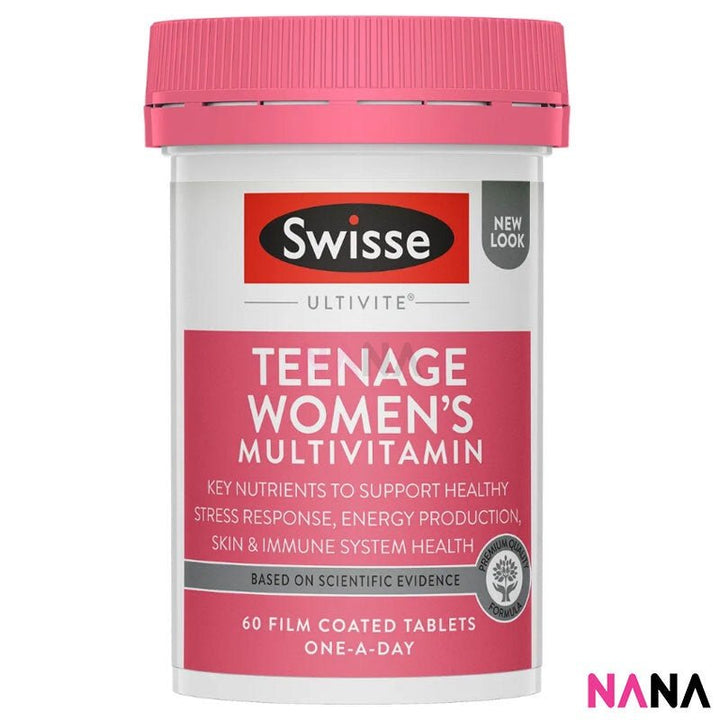 Swisse Ultivite Teenage Women's Multivitamin 60 Tablets - NANA MALL