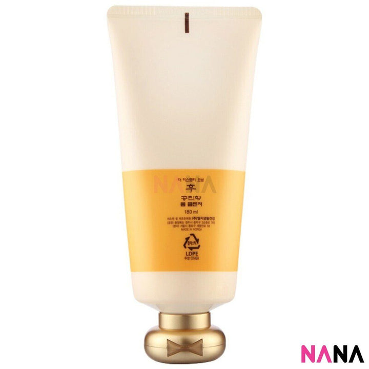 The History of Whoo Facial Foam Cleanser 180ml Cleansers & Toners The History of Whoo 