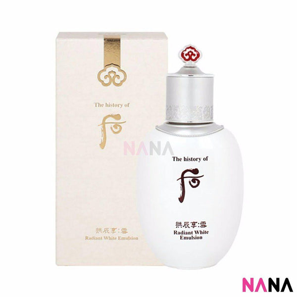 The History of Whoo - Radiant White Emulsion 110ml - NANA MALL