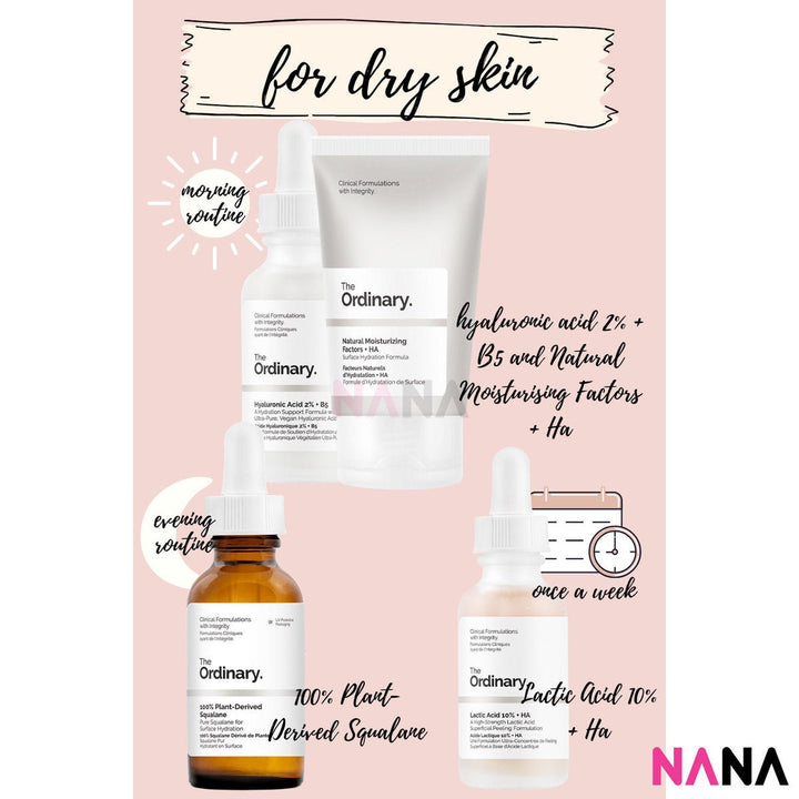 The Ordinary Hyaluronic Acid 2% + B5 Hydration Support Formula 30ml - NANA MALL