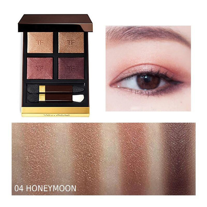 Tom Ford Eye Color Quad 10g (01 Golden Mink/ 04 Honey Moon/ 12 Seductive Rose) - NANA MALL