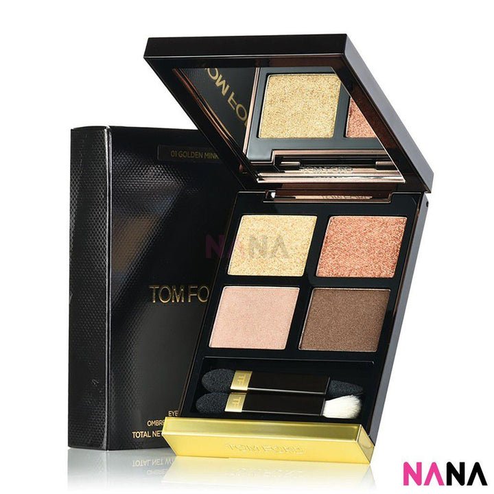 Tom Ford Eye Color Quad 10g (01 Golden Mink/ 04 Honey Moon/ 12 Seductive Rose) - NANA MALL